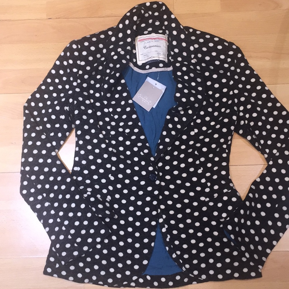 Anthropologie Women’s Wool Blazer NWT